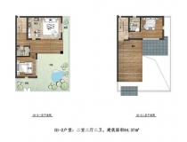 腾冲启迪冰雪小镇H1两室户型