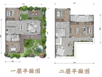 宝峰山语B4-A合院户型